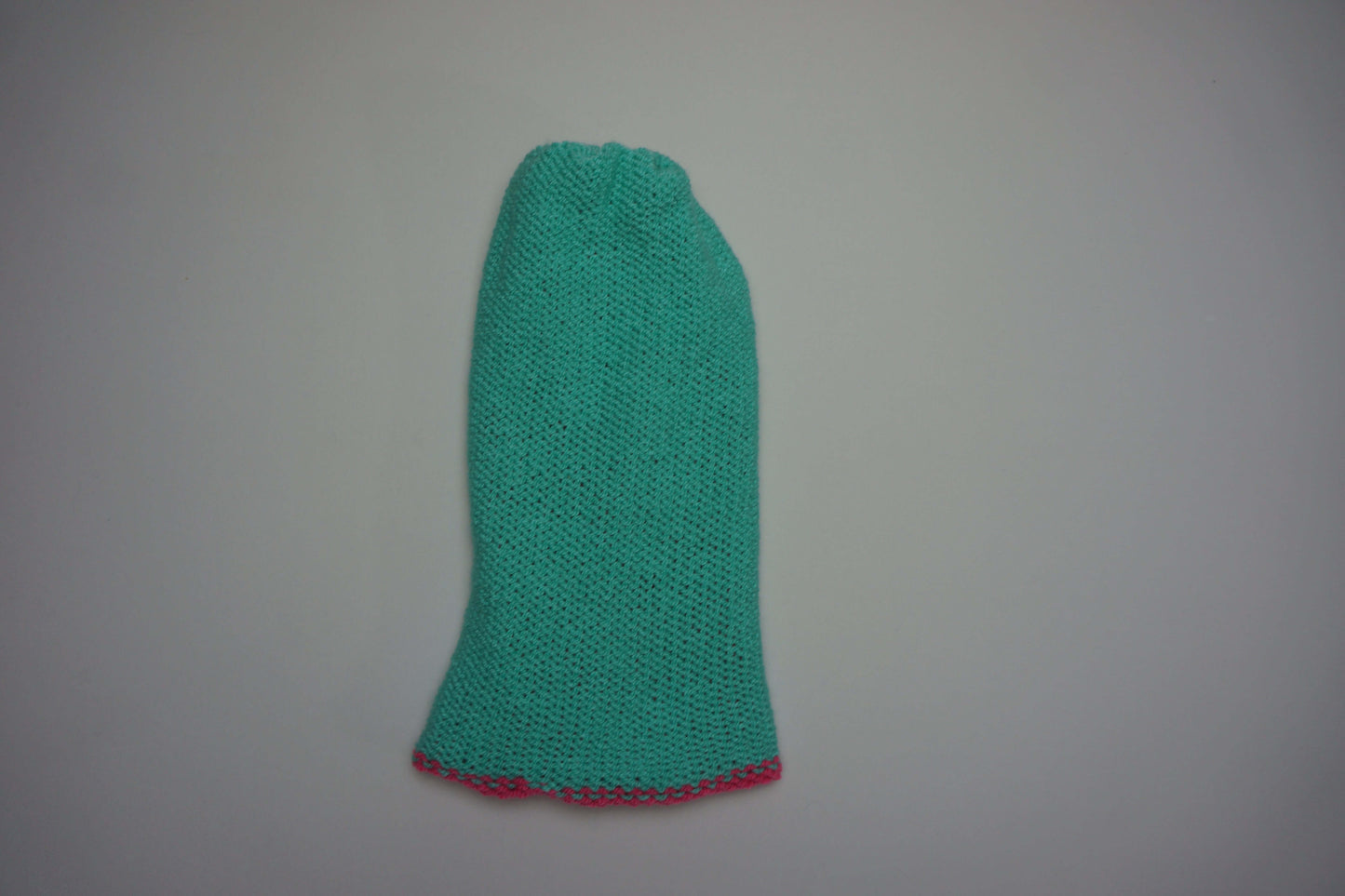 Aqua & Hot Pink Reversible Beanie