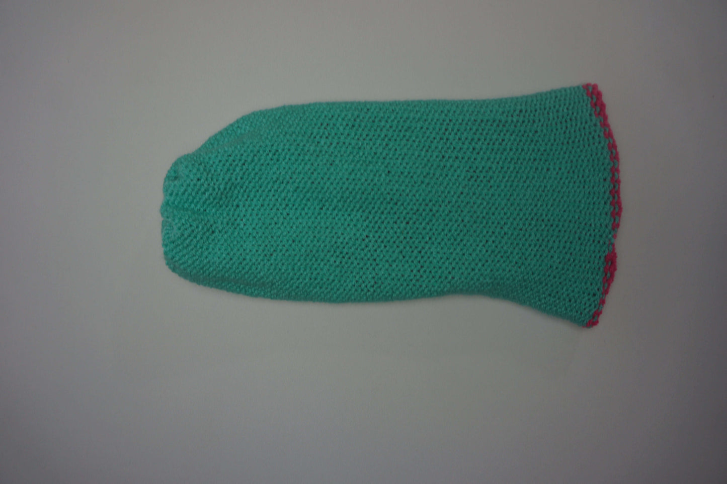 Aqua & Hot Pink Reversible Beanie